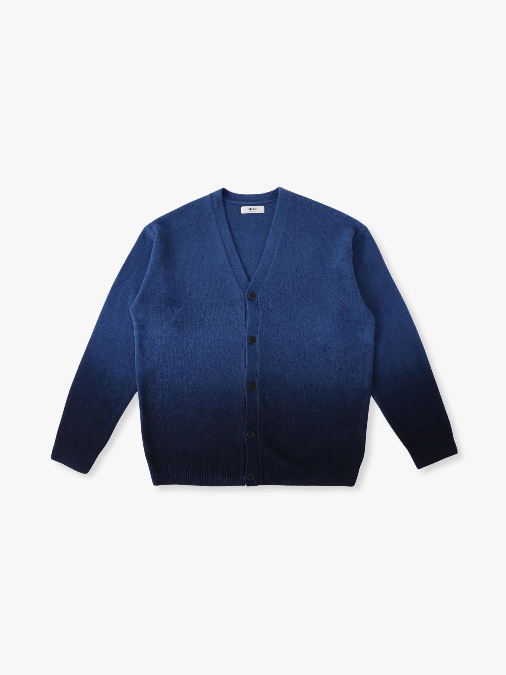 【新品タグ付き✨】RHC Gradation Knit カーディガン Mサイズ グラデーション コットンニットカーディガン｜RHC(アールエイチ
