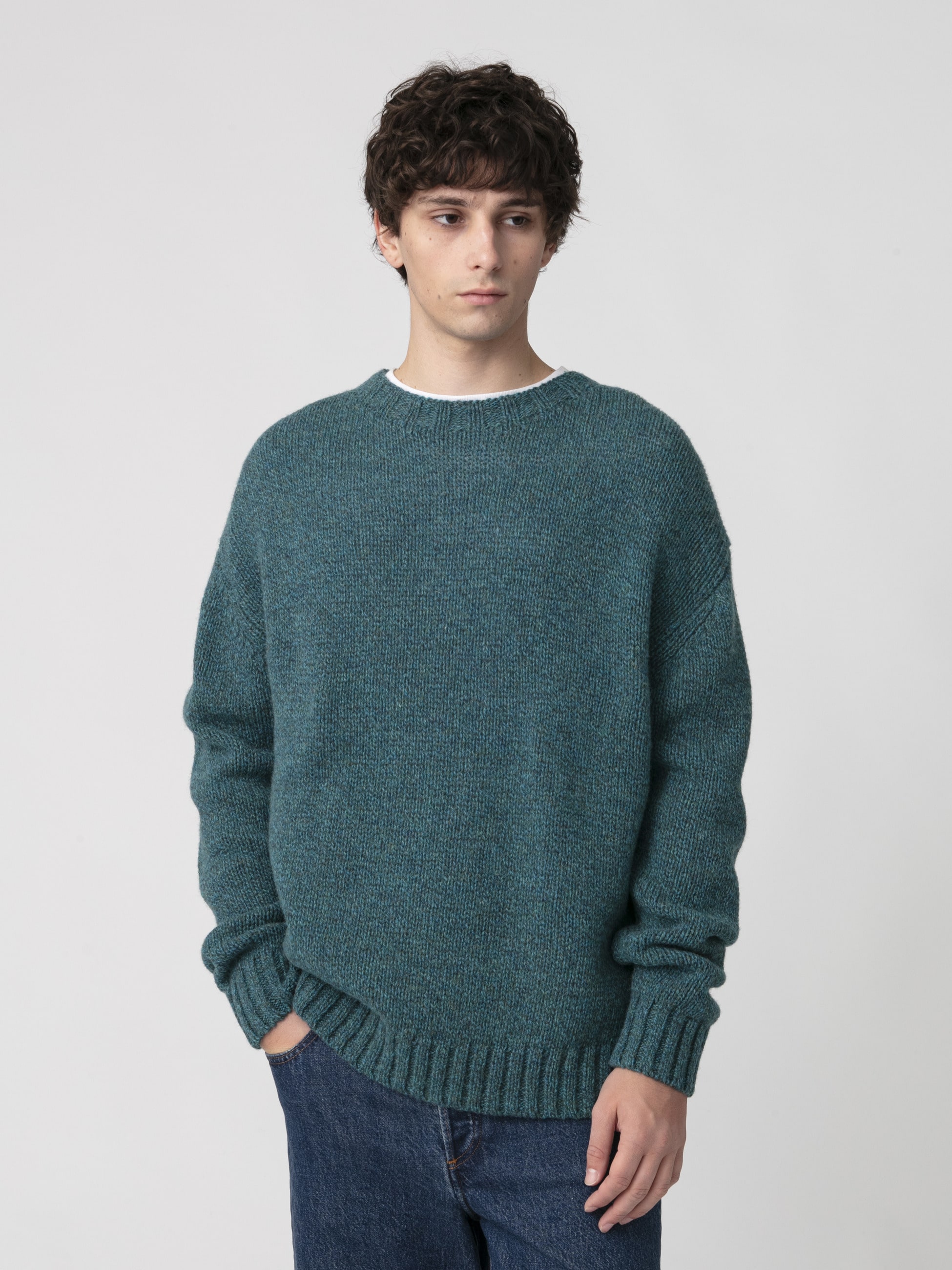 く*う様 RHC ウールカシミヤニットプルオーバー セーター BEAUTY&YOUTH UNITED ARROWS｜ウールカシミヤ天竺 クルーネック