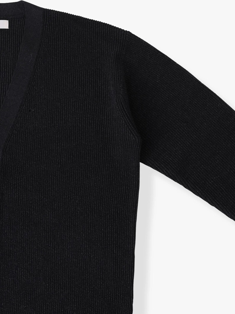 コットンペーパー ニットカーディガン 詳細画像 off white 2