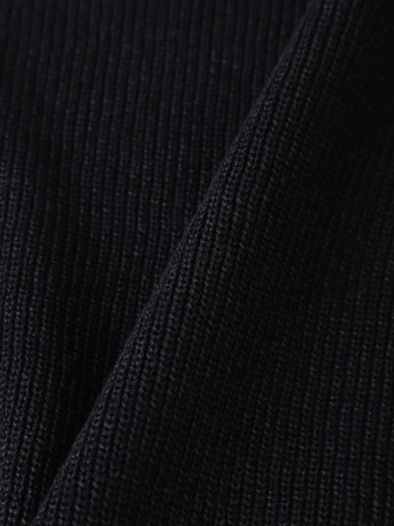 コットンペーパー ニットカーディガン 詳細画像 off white 3