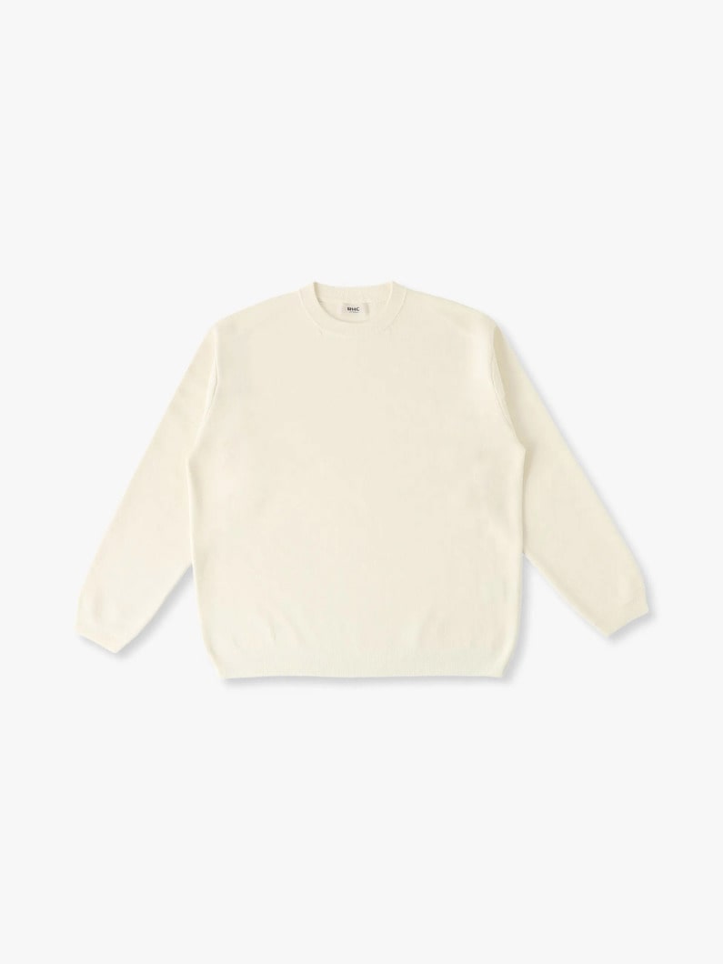 ミラノリブ ニットプルオーバー 詳細画像 off white 4