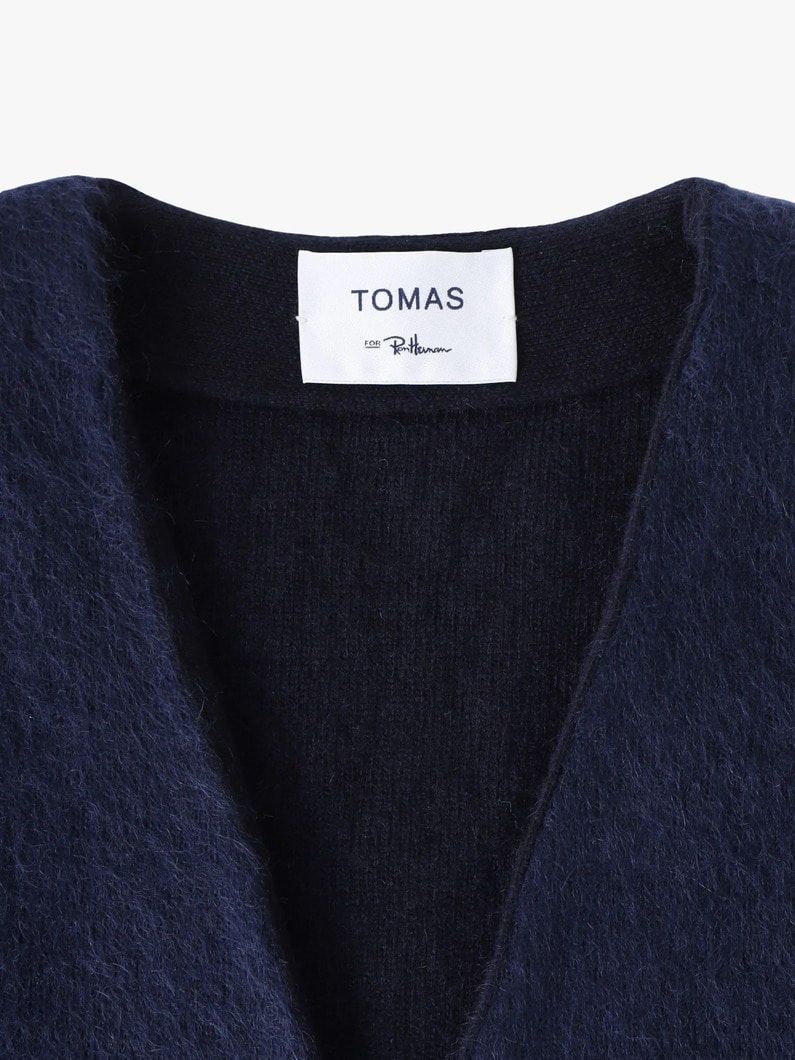 n*o様 RonHerman ロンハーマン TOMAS カーディガン 美品 s TOMAS for Ron Herman Mohair Pull Over＆Cardigan New Arrival News