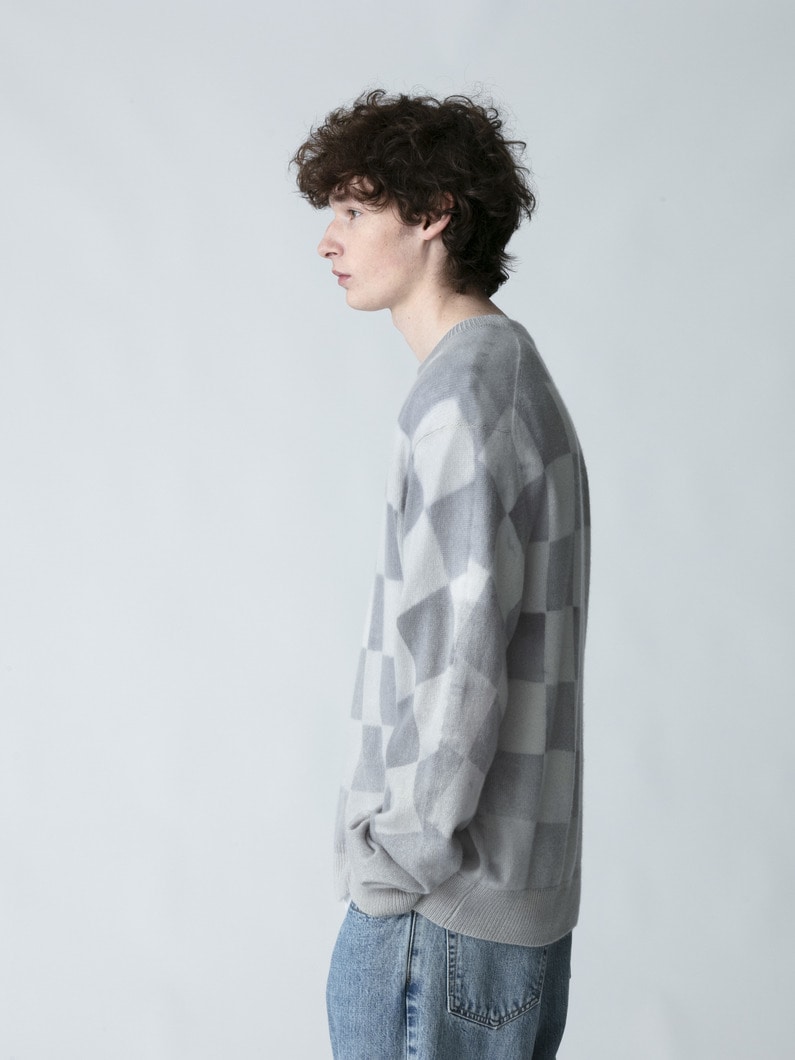 チェストランクイリティー ニットプルオーバー 詳細画像 gray 2