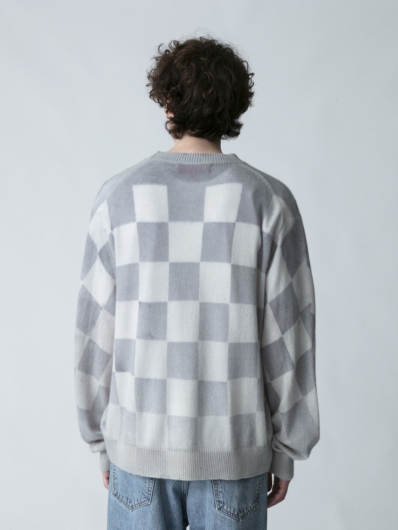 チェストランクイリティー ニットプルオーバー 詳細画像 gray 3