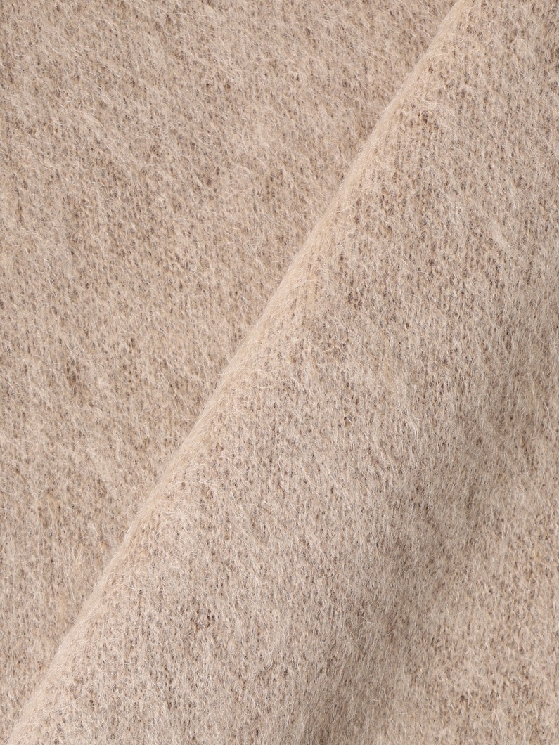 ジャカード モヘアニット プルオーバー 詳細画像 beige 3