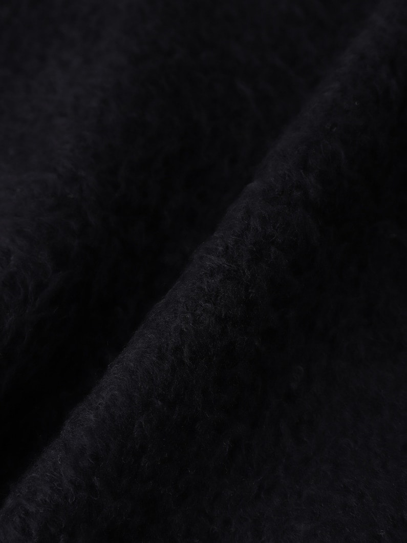 ブラッシュドコットン ニットプルオーバー 詳細画像 khaki 3