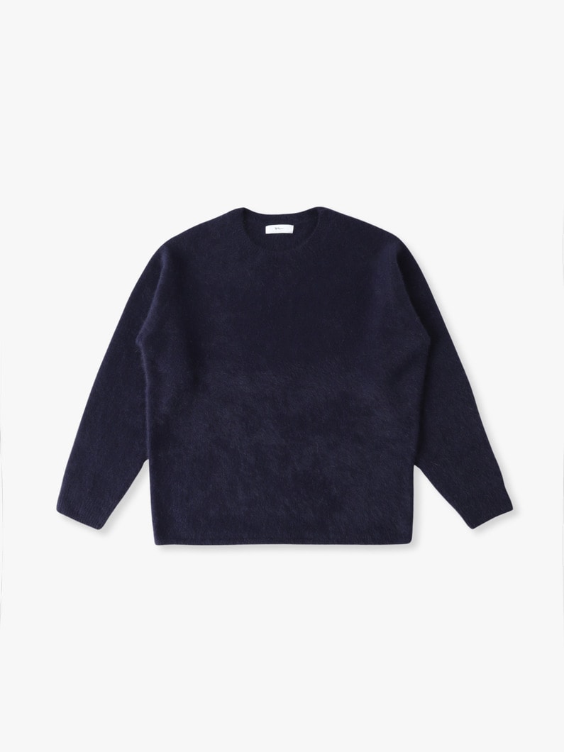 フォックスヤク ニットプルオーバー 詳細画像 navy
