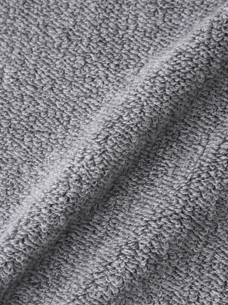 カシミア シルク パイルライニング ニットブルゾン 詳細画像 top gray 4