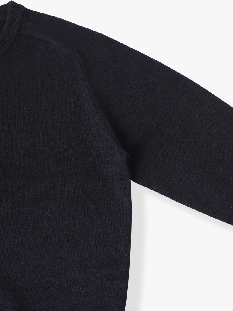 テート Vネック ニットプルオーバー 詳細画像 dark gray 2