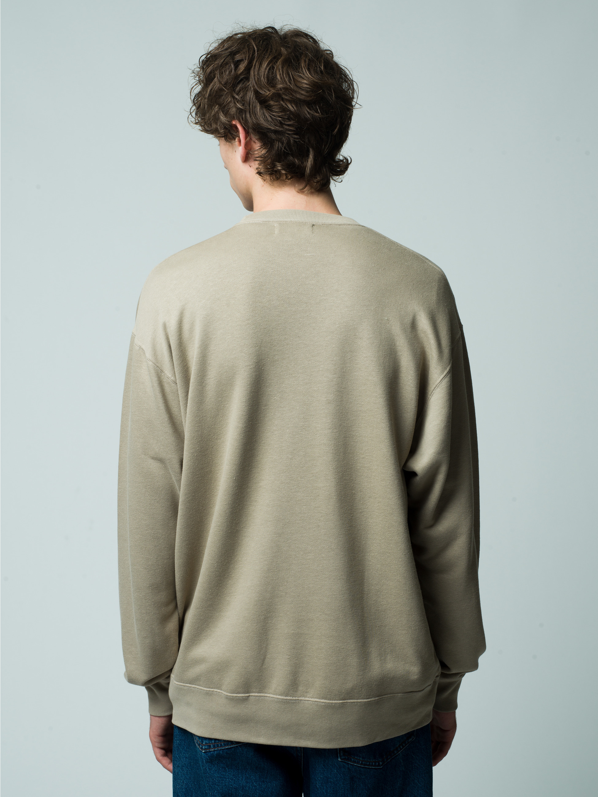 Ron Herman ロンハーマン 半袖ダメージスウェット ブラウン L Ron