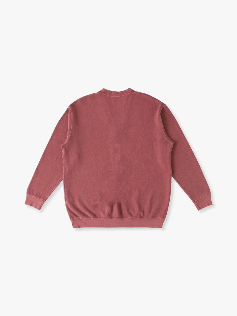 ジャイアントピケ ニットカーディガン 詳細画像 ivory 1