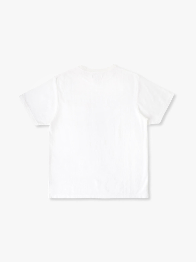 US オーガニックコットン ティー 詳細画像 white 1