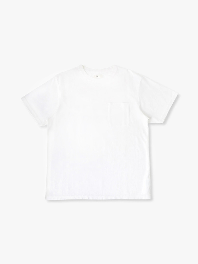 US オーガニックコットン ティー 詳細画像 white 1