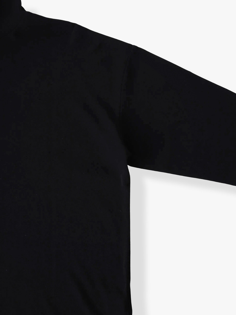 ハイツイスト ストレッチ ハイネックプルオーバー 詳細画像 black 2