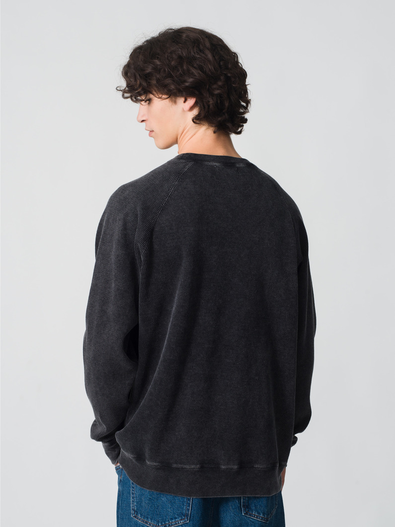 ウェットオゾン サーマル スウェットプルオーバー 詳細画像 black 2