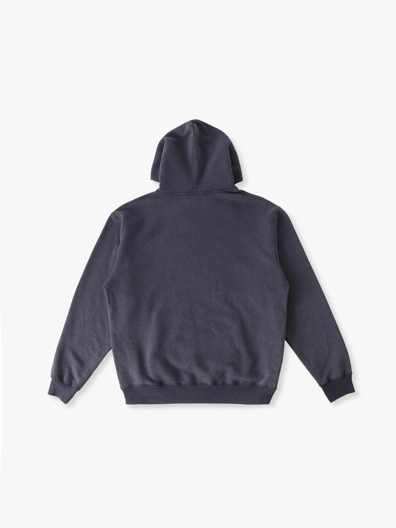 ウォッシュドアウト TCF フリースフーディー 詳細画像 navy 1