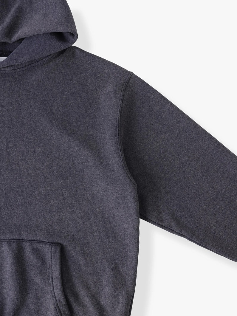 ウォッシュドアウト TCF フリースフーディー 詳細画像 navy 2