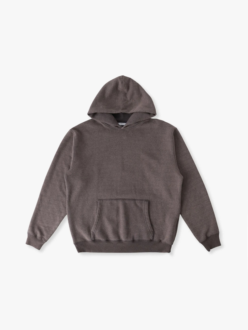 ウォッシュドアウト TCF フリースフーディー 詳細画像 charcoal gray 3