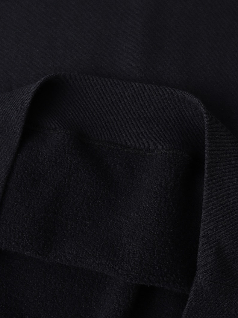 ウォッシュドアウト TCF フリースプルオーバー 詳細画像 black 3