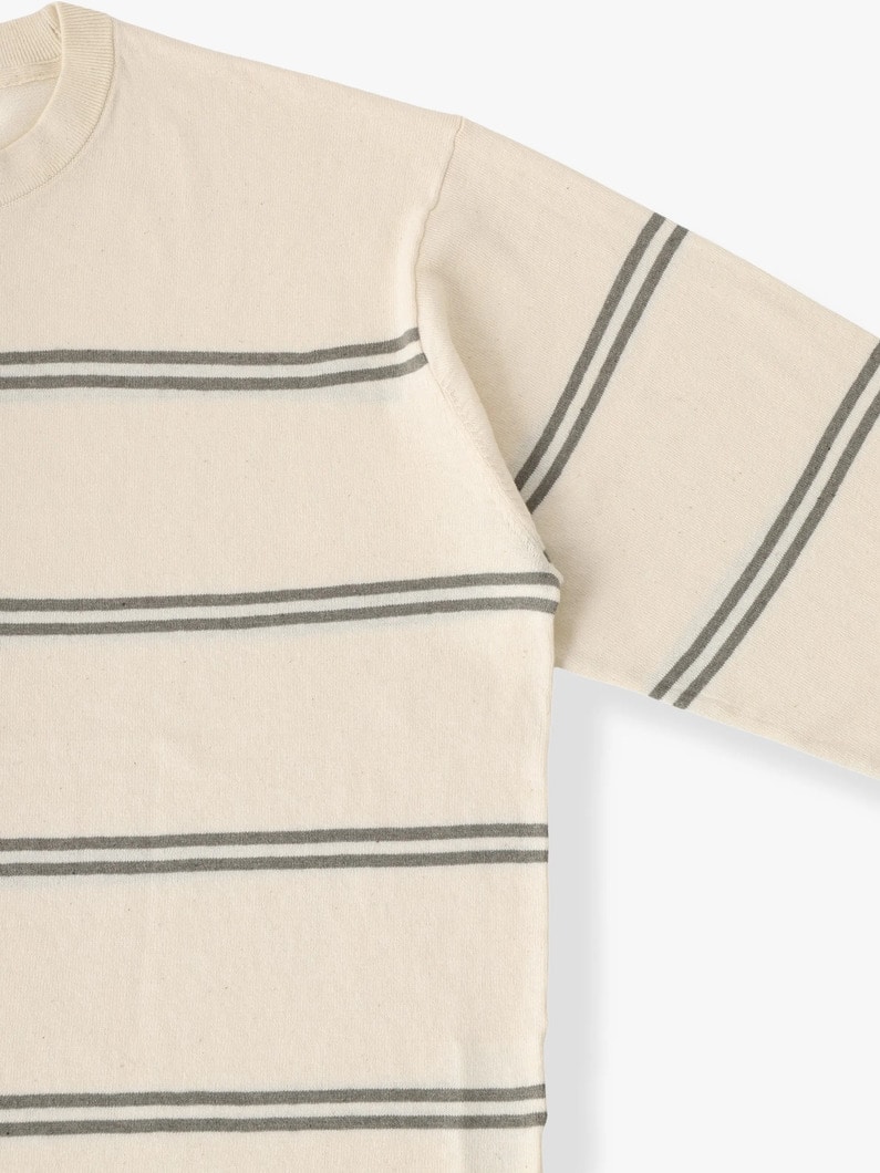 サリーフォックス ストライプ ロングスリーブティー 詳細画像 off white 2