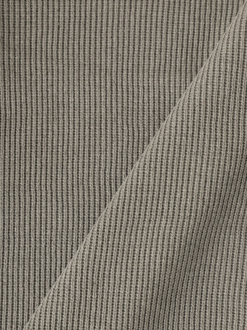 サリーフォックス ワッフル ロングスリーブティー 詳細画像 off white 3