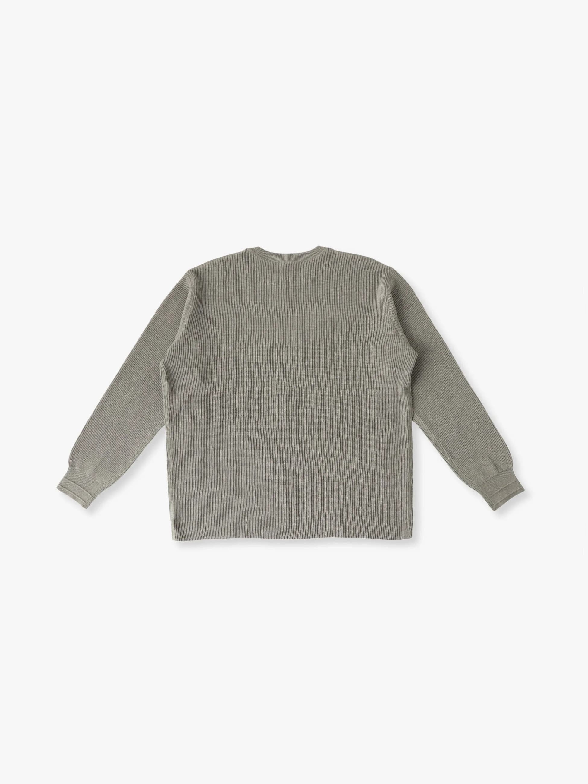 Ron Herman ロンハーマン ワッフル ニット 長袖Tシャツ カシミヤ Ron Herman ロンハーマン ワッフル ニット 長袖Tシャツ カシミヤ