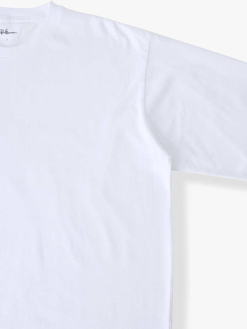 オーガニックコットン クラシック ロングスリーブティー 詳細画像 off white 2