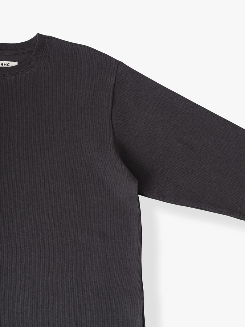 Vシック ロングスリーブティー 詳細画像 charcoal gray 2