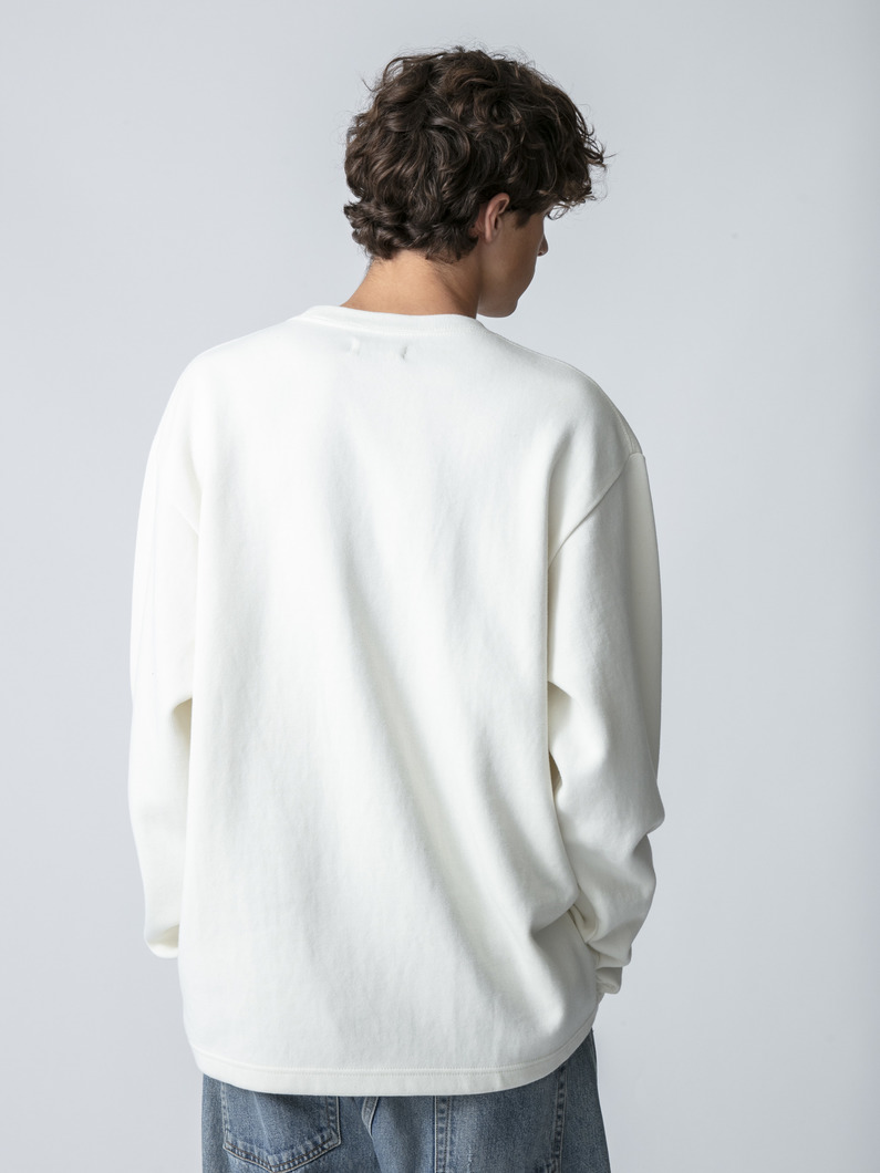 Vシック ロングスリーブティー 詳細画像 white 3