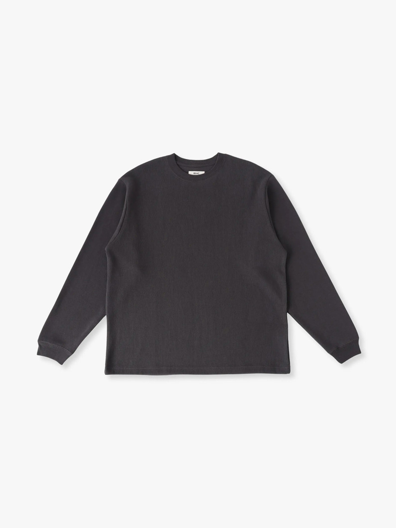 Vシック ロングスリーブティー 詳細画像 charcoal gray 4