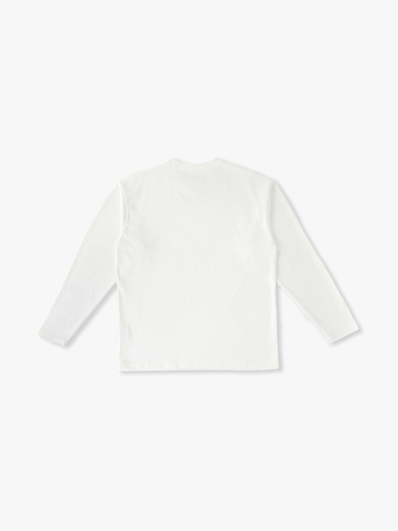 ドライタッチ ロングスリーブティー 詳細画像 white 1