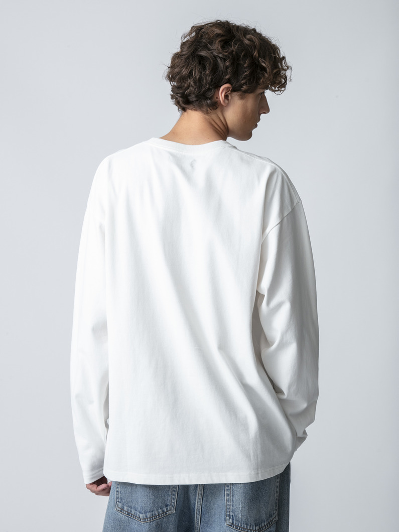 ドライタッチ ロングスリーブティー 詳細画像 white 3