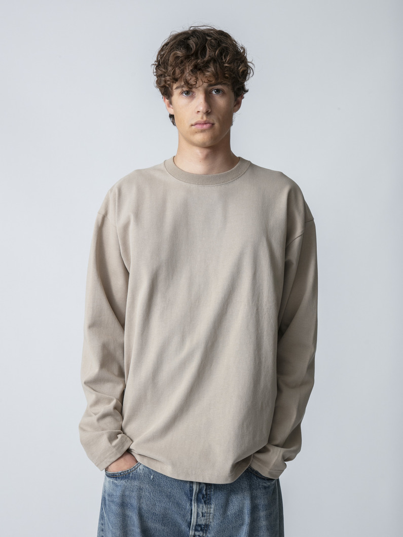 ドライタッチ ロングスリーブティー 詳細画像 beige