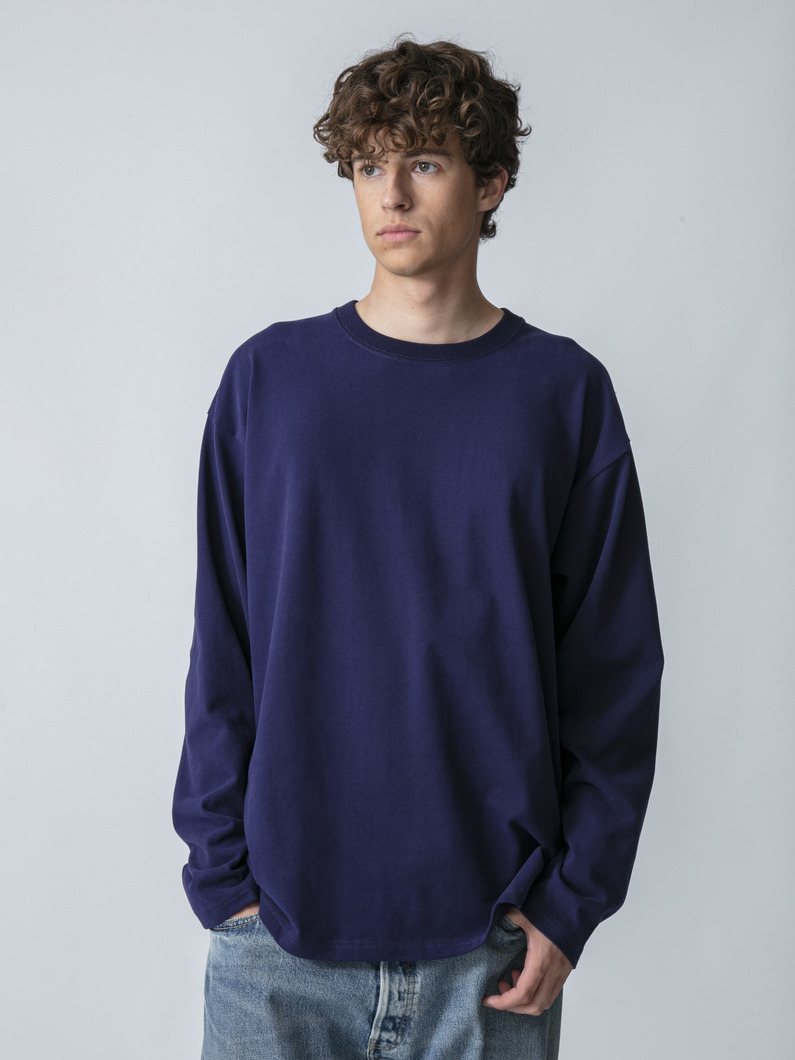 ドライタッチ ロングスリーブティー 詳細画像 navy