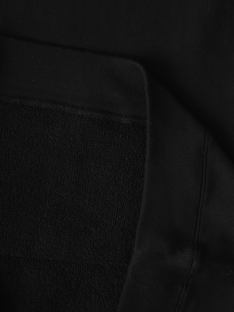 ラグランスリーブ スウェットプルオーバー 詳細画像 black 3