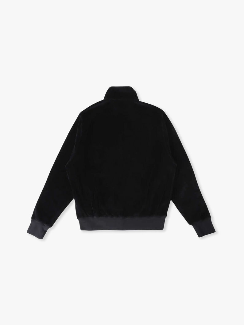 ベロア トラックジャケット 詳細画像 black 1