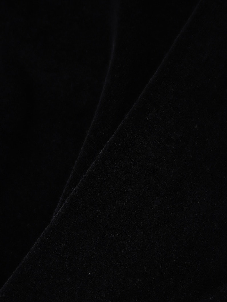 ベロア トラックジャケット 詳細画像 black 3