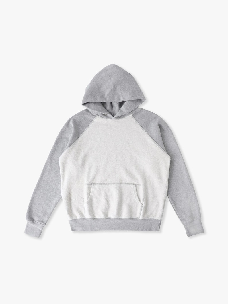 クラシック ラグラン スウェットフーディ 詳細画像 gray 1