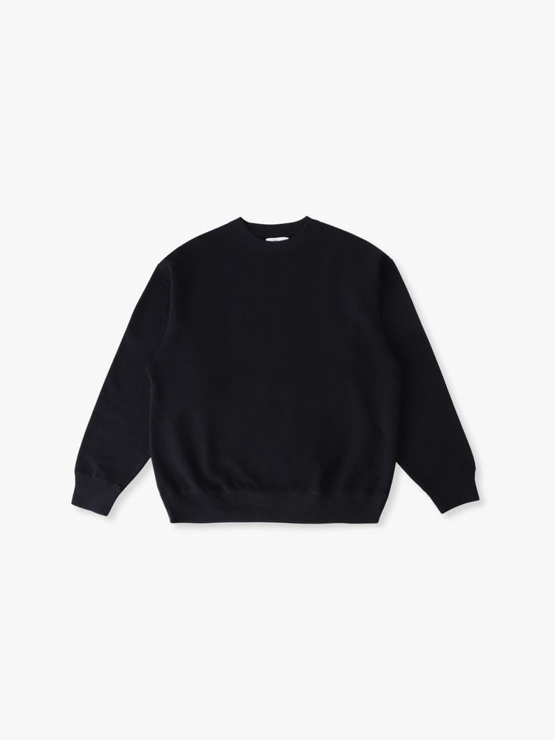 オールド フレンチテリー スウェットプルオーバー 詳細画像 black