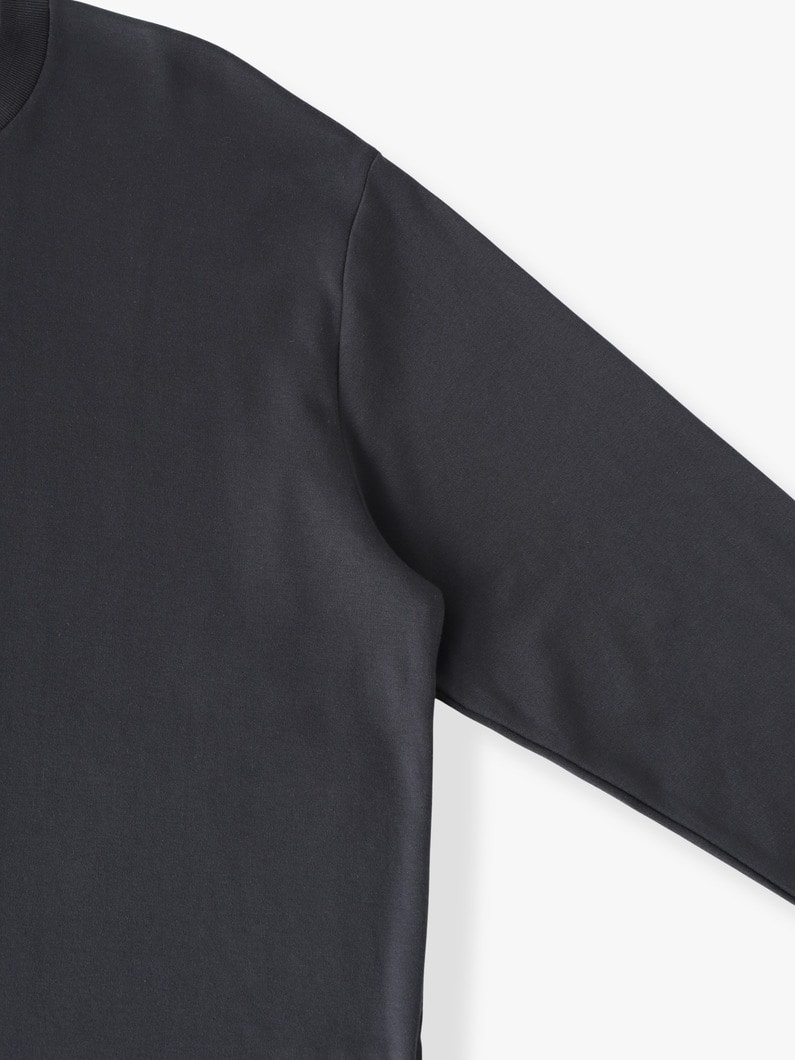 スーピマエージング クルーネック ロングスリーブティー 詳細画像 off white 2