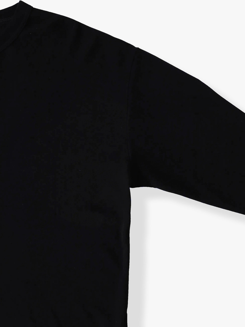 ハイツイスト ストレッチ ヘンリーネックプルオーバー 詳細画像 black 2