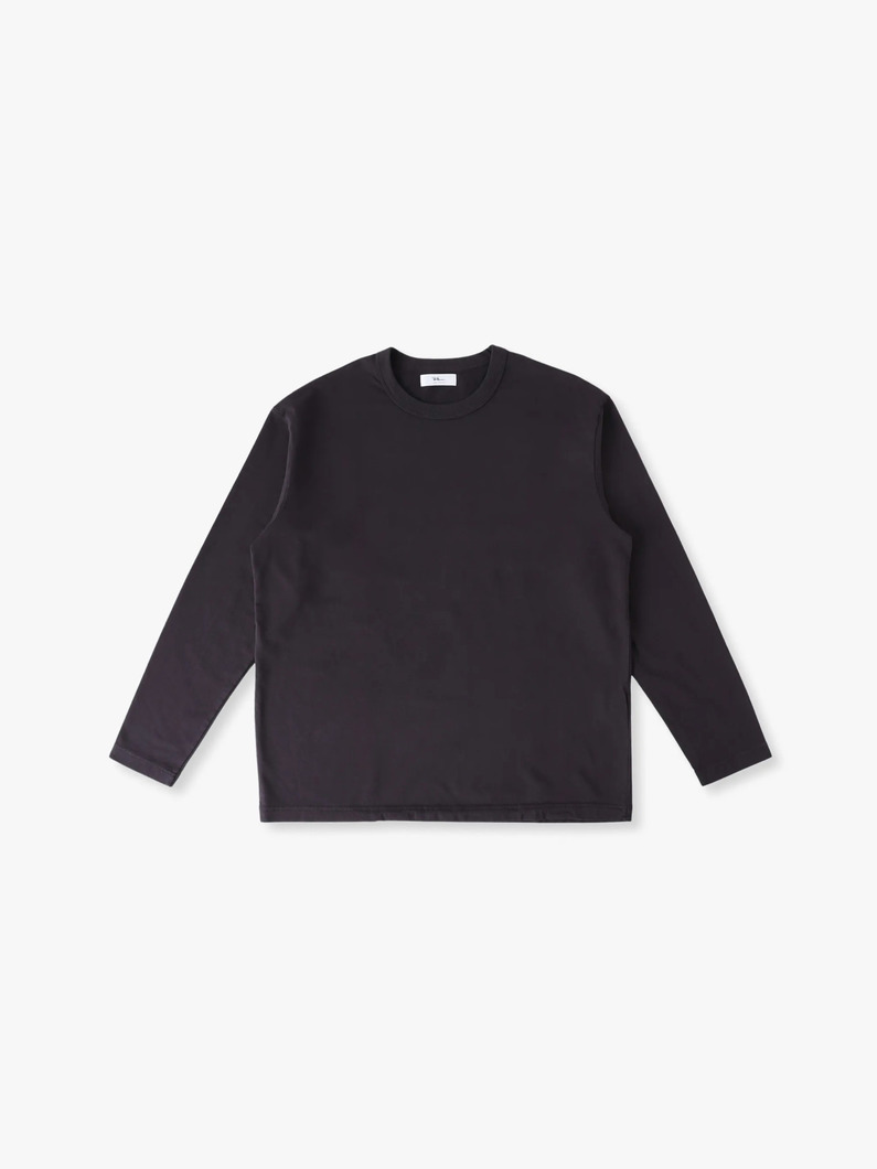 ハイゲージ ミニフリース ロングスリーブティー 詳細画像 black