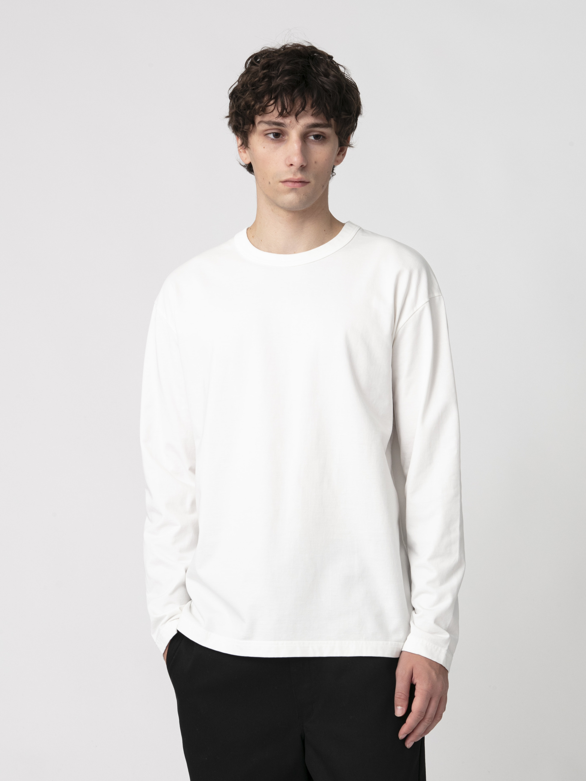 ハイゲージ ミニフリース ロングスリーブティー｜Ron Herman