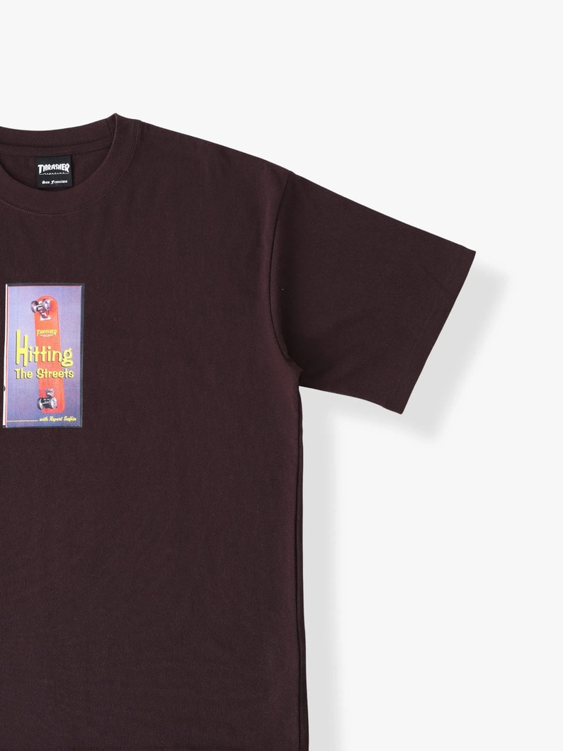 グラフィック ティー（ブラウン） 詳細画像 brown 2