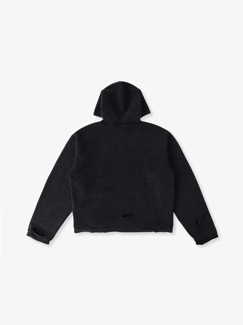ヘビーウェイト スウェット フーディー 詳細画像 black 1