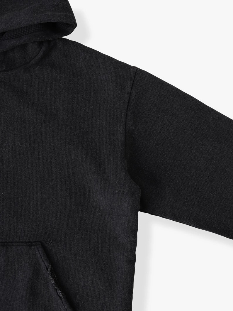 ヘビーウェイト スウェット フーディー 詳細画像 black 2