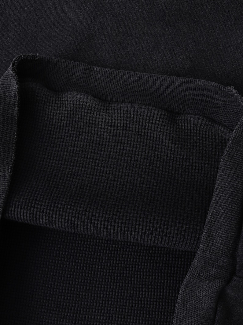 ヘビーウェイト スウェット フーディー 詳細画像 black 3