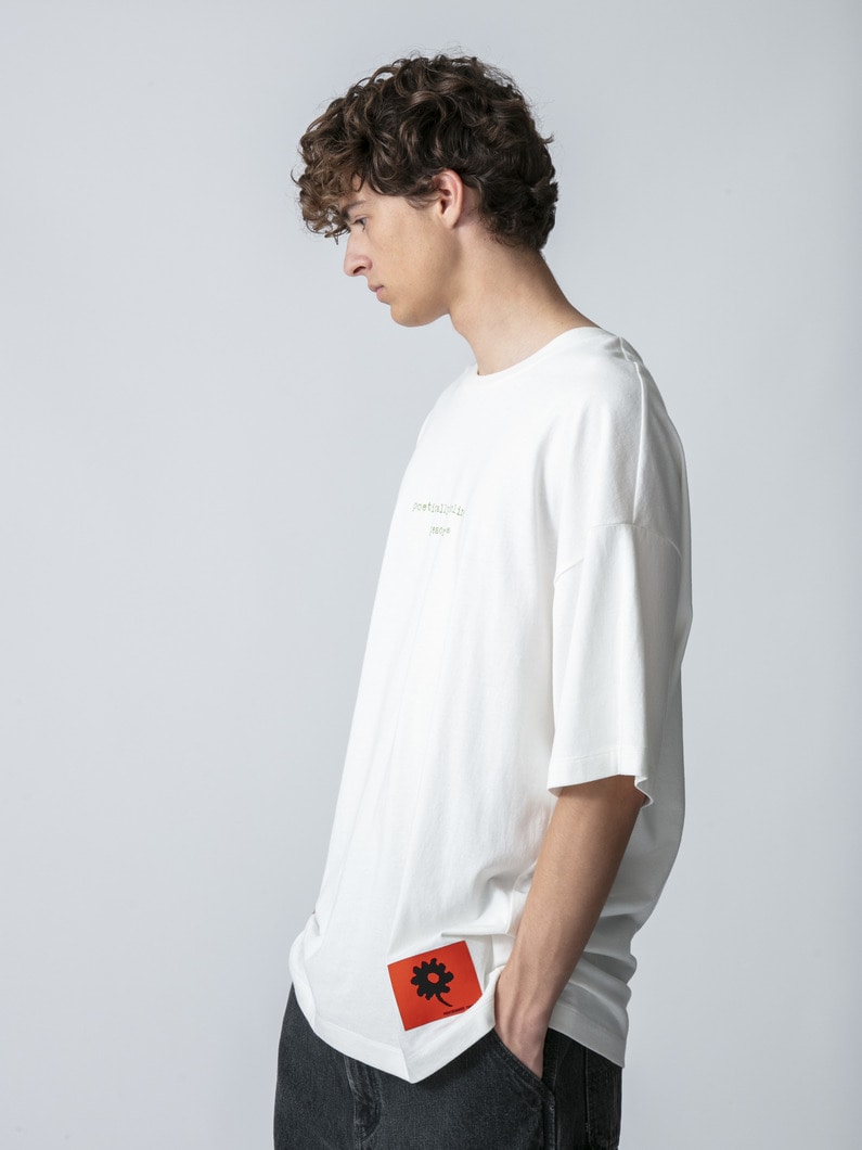 ランドアート ルーズフィット ティー 詳細画像 white 2