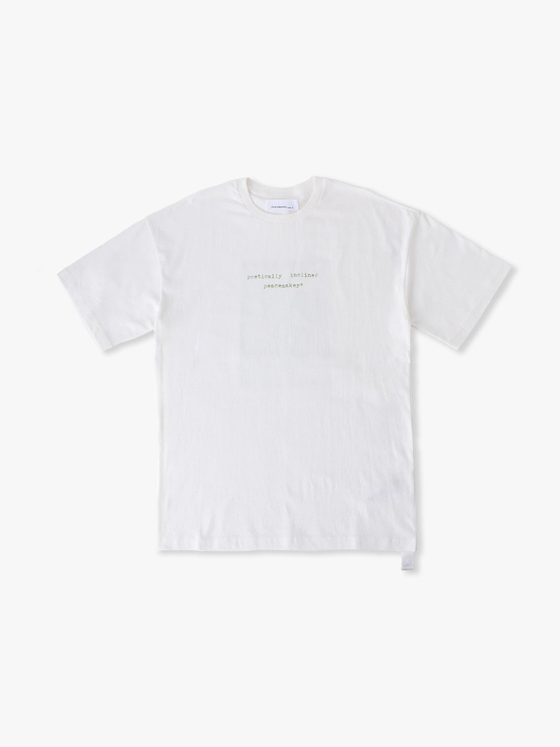 ランドアート ルーズフィット ティー 詳細画像 white 4