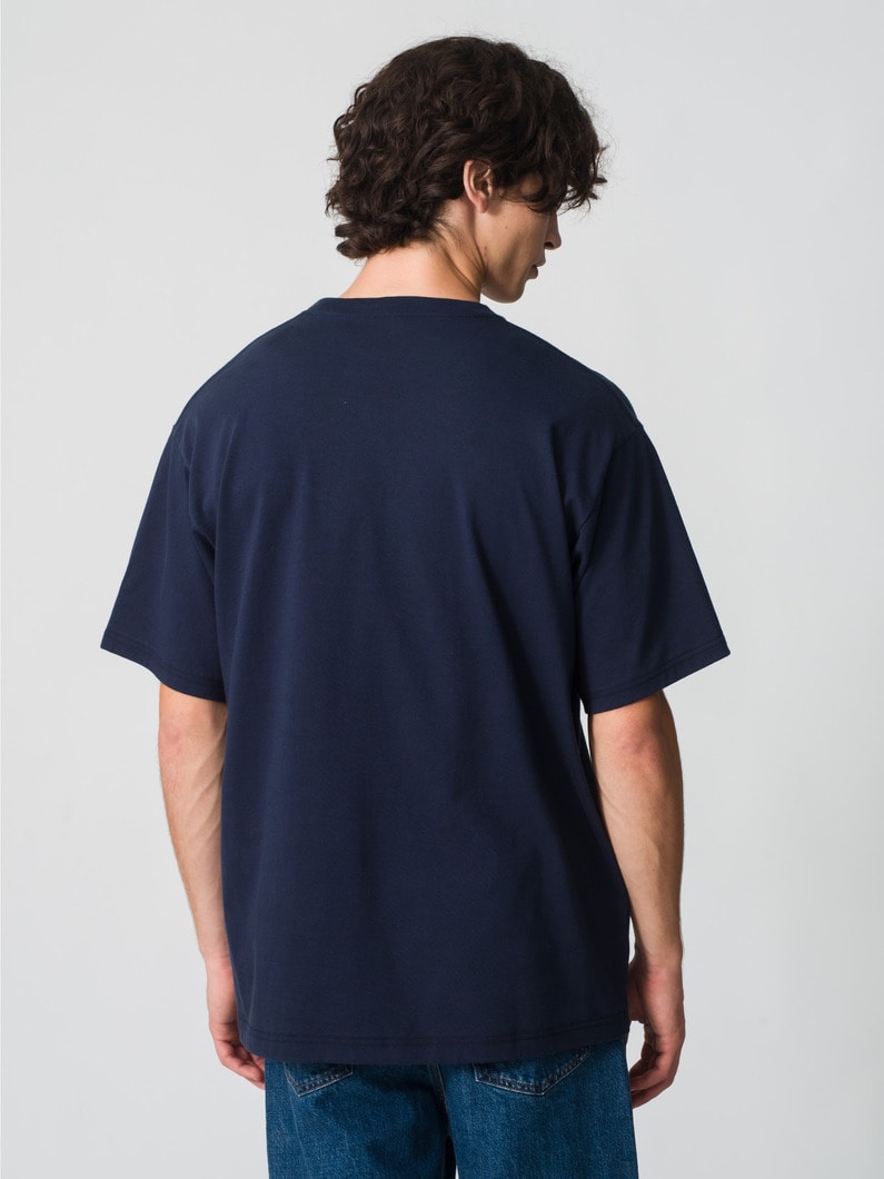 オーガニックコットン クラシック ティー（ネイビー）｜Ron